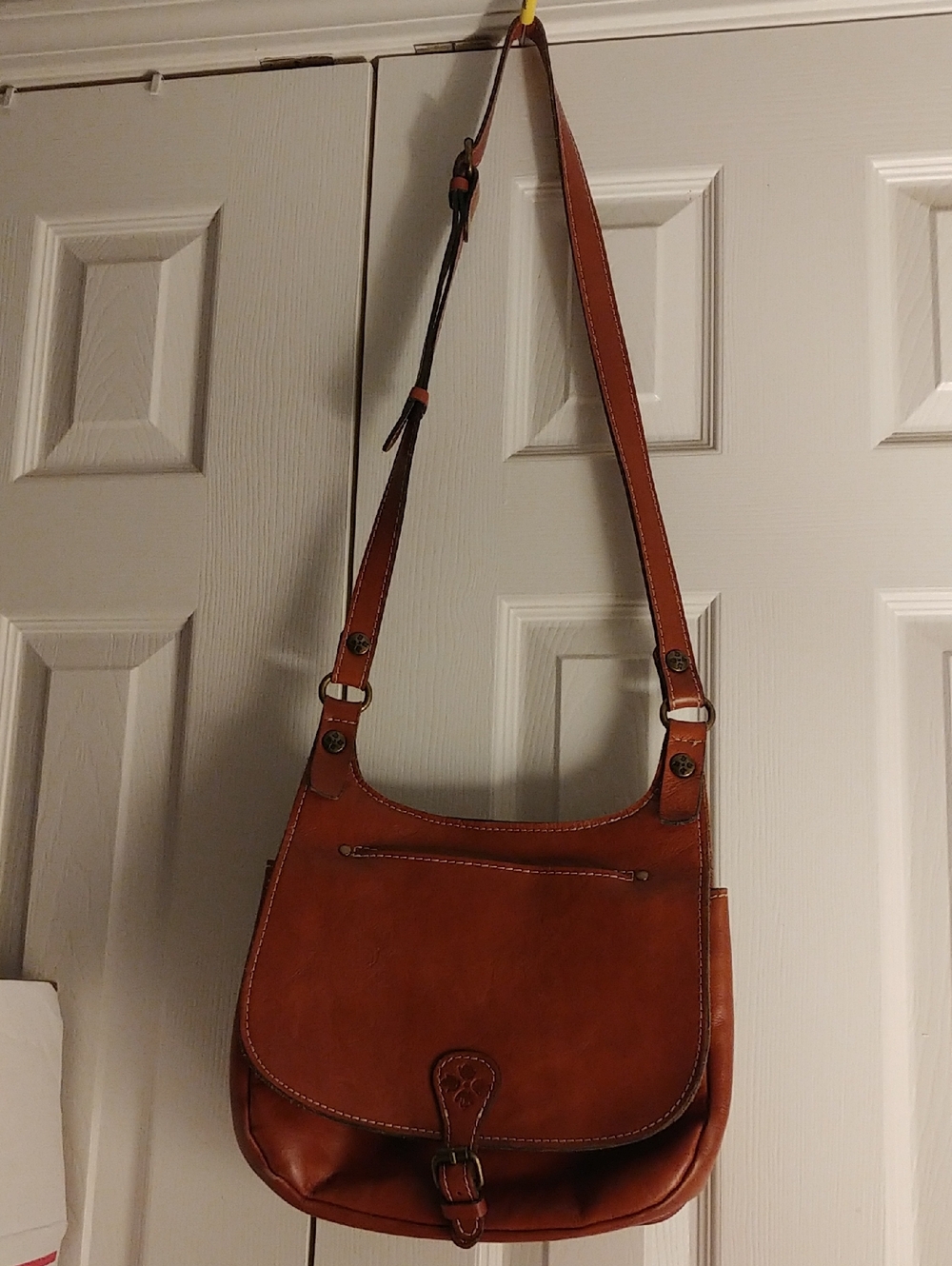 Patricia Nash London Italian Leather Crossbody Purse